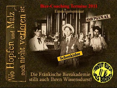 Einsteigerseminar 'Rund ums Bier'