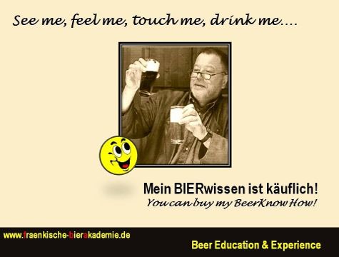 See me, feel me, touch me, drink me